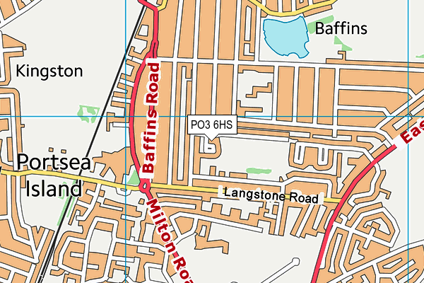 PO3 6HS map - OS VectorMap District (Ordnance Survey) PO3 6HS map - OS VectorMap District (Ordnance Survey)