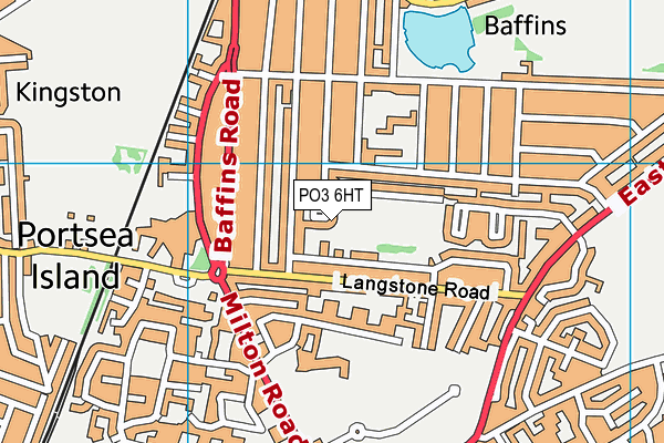 PO3 6HT map - OS VectorMap District (Ordnance Survey) PO3 6HT map - OS VectorMap District (Ordnance Survey)