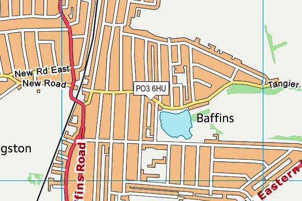 PO3 6HU map - OS VectorMap District (Ordnance Survey) PO3 6HU map - OS VectorMap District (Ordnance Survey)