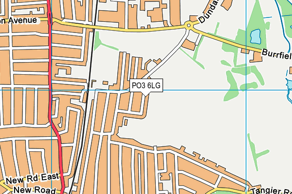 PO3 6LG map - OS VectorMap District (Ordnance Survey) PO3 6LG map - OS VectorMap District (Ordnance Survey)