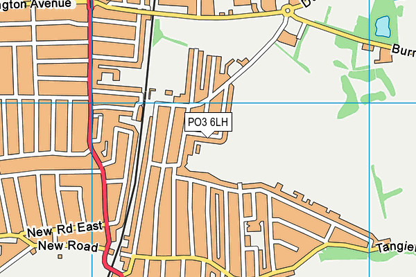 PO3 6LH map - OS VectorMap District (Ordnance Survey) PO3 6LH map - OS VectorMap District (Ordnance Survey)