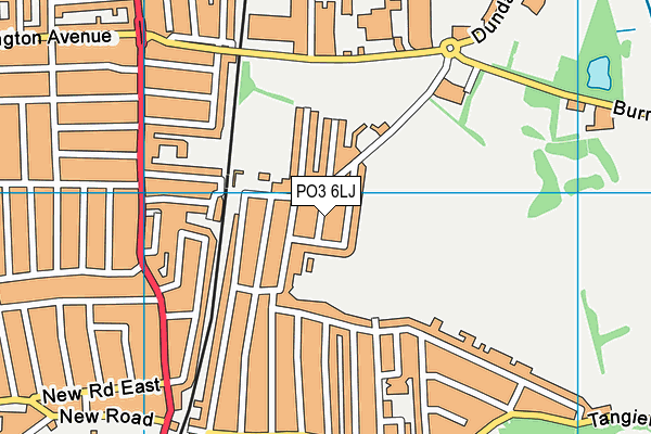 PO3 6LJ map - OS VectorMap District (Ordnance Survey) PO3 6LJ map - OS VectorMap District (Ordnance Survey)
