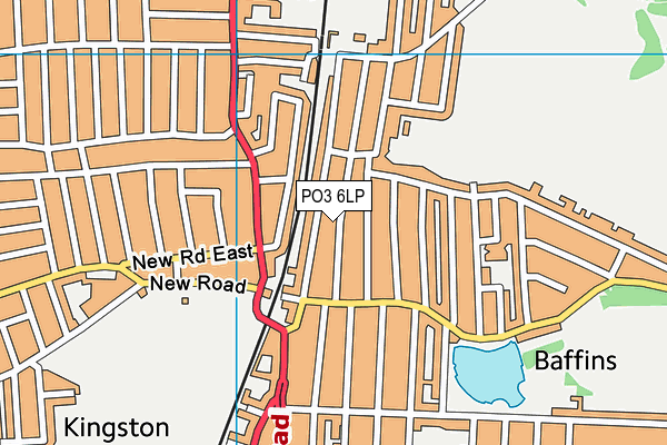 PO3 6LP map - OS VectorMap District (Ordnance Survey) PO3 6LP map - OS VectorMap District (Ordnance Survey)