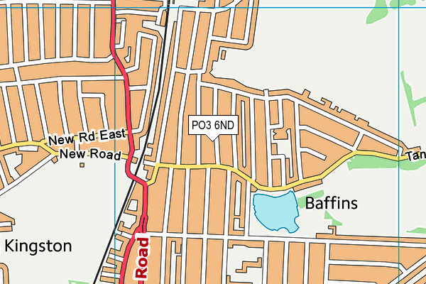 PO3 6ND map - OS VectorMap District (Ordnance Survey) PO3 6ND map - OS VectorMap District (Ordnance Survey)