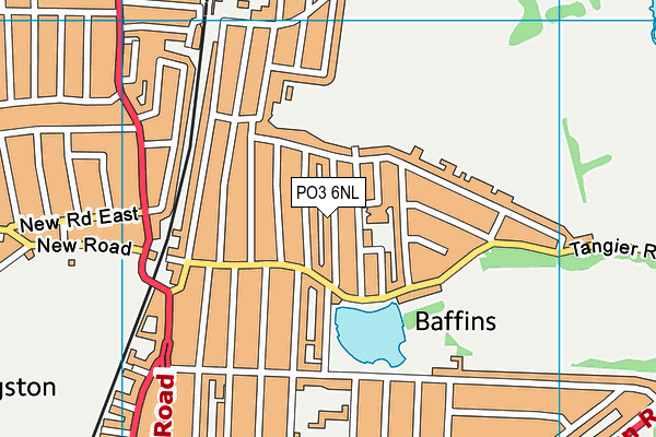 PO3 6NL map - OS VectorMap District (Ordnance Survey) PO3 6NL map - OS VectorMap District (Ordnance Survey)