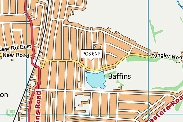 PO3 6NP map - OS VectorMap District (Ordnance Survey) PO3 6NP map - OS VectorMap District (Ordnance Survey)