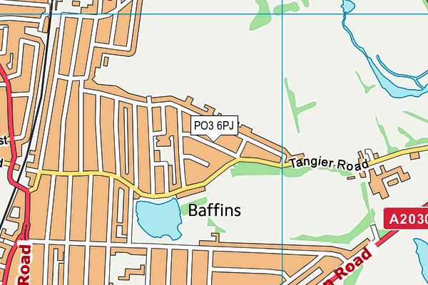 PO3 6PJ map - OS VectorMap District (Ordnance Survey) PO3 6PJ map - OS VectorMap District (Ordnance Survey)