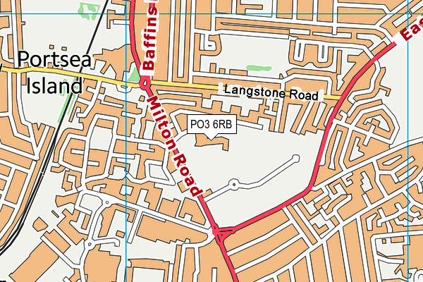 PO3 6RB map - OS VectorMap District (Ordnance Survey) PO3 6RB map - OS VectorMap District (Ordnance Survey)