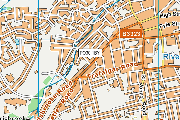 PO30 1BY map - OS VectorMap District (Ordnance Survey) PO30 1BY map - OS VectorMap District (Ordnance Survey)