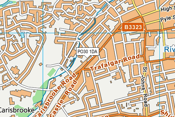 PO30 1DA map - OS VectorMap District (Ordnance Survey) PO30 1DA map - OS VectorMap District (Ordnance Survey)