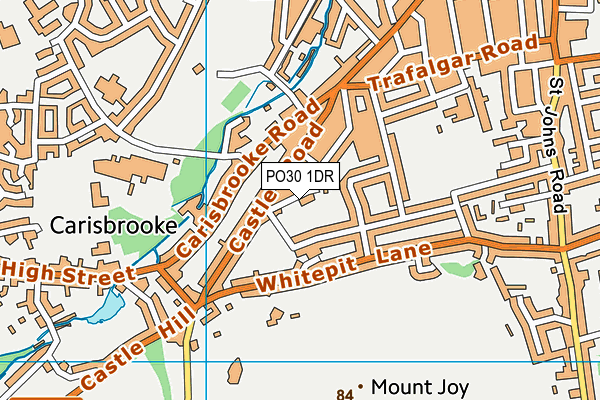 PO30 1DR map - OS VectorMap District (Ordnance Survey) PO30 1DR map - OS VectorMap District (Ordnance Survey)