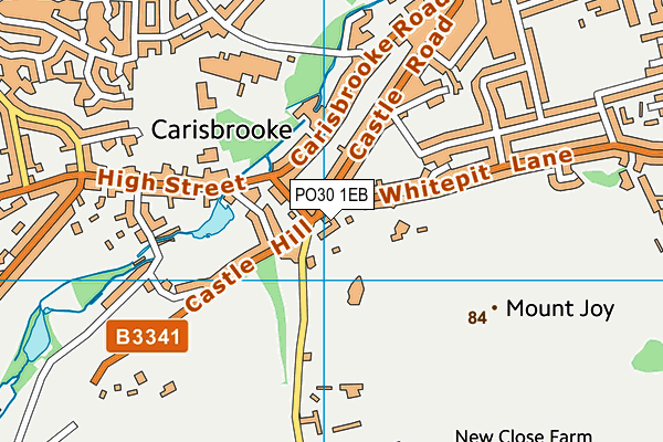 PO30 1EB map - OS VectorMap District (Ordnance Survey) PO30 1EB map - OS VectorMap District (Ordnance Survey)