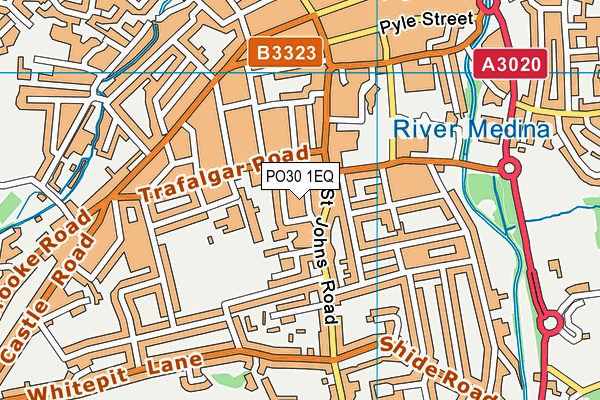 PO30 1EQ map - OS VectorMap District (Ordnance Survey) PO30 1EQ map - OS VectorMap District (Ordnance Survey)