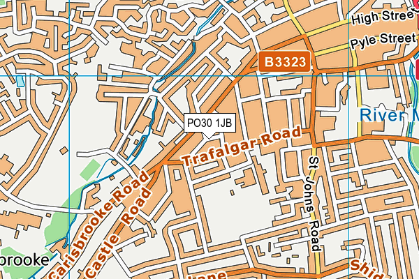 PO30 1JB map - OS VectorMap District (Ordnance Survey) PO30 1JB map - OS VectorMap District (Ordnance Survey)
