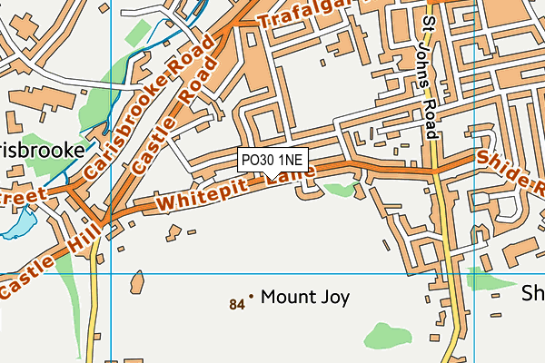 PO30 1NE map - OS VectorMap District (Ordnance Survey) PO30 1NE map - OS VectorMap District (Ordnance Survey)