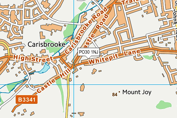 PO30 1NJ map - OS VectorMap District (Ordnance Survey) PO30 1NJ map - OS VectorMap District (Ordnance Survey)