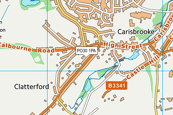 PO30 1PA map - OS VectorMap District (Ordnance Survey) PO30 1PA map - OS VectorMap District (Ordnance Survey)