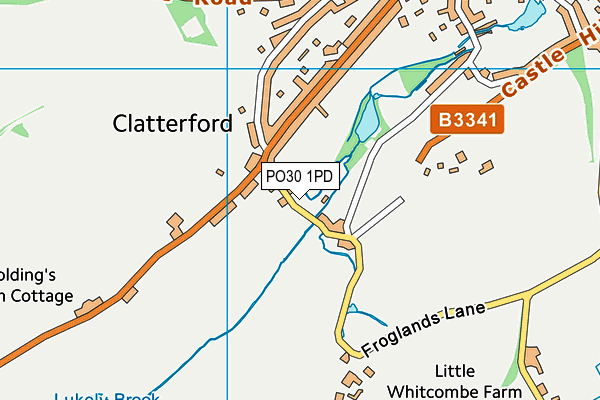 PO30 1PD map - OS VectorMap District (Ordnance Survey) PO30 1PD map - OS VectorMap District (Ordnance Survey)