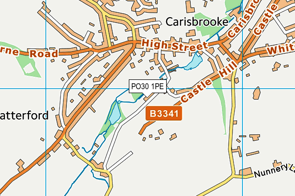 PO30 1PE map - OS VectorMap District (Ordnance Survey) PO30 1PE map - OS VectorMap District (Ordnance Survey)