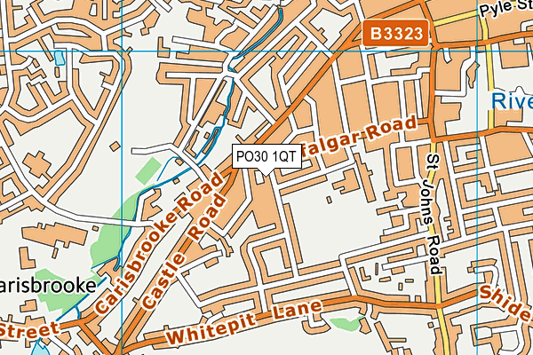 PO30 1QT map - OS VectorMap District (Ordnance Survey) PO30 1QT map - OS VectorMap District (Ordnance Survey)