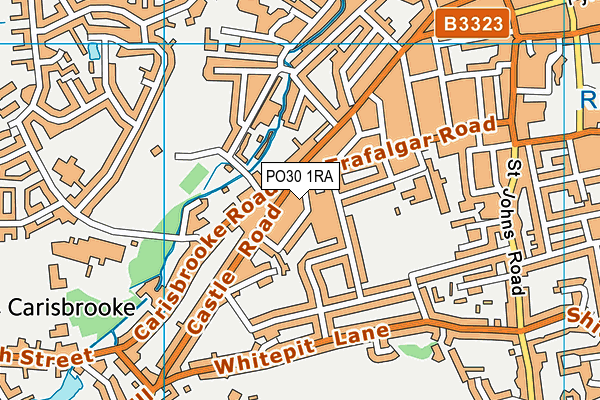 PO30 1RA map - OS VectorMap District (Ordnance Survey) PO30 1RA map - OS VectorMap District (Ordnance Survey)