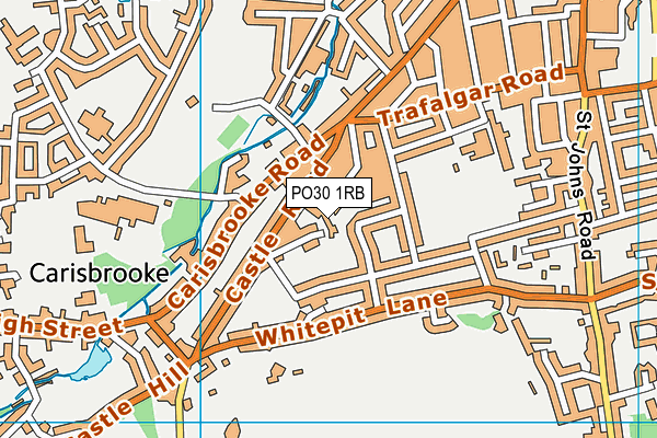 PO30 1RB map - OS VectorMap District (Ordnance Survey) PO30 1RB map - OS VectorMap District (Ordnance Survey)