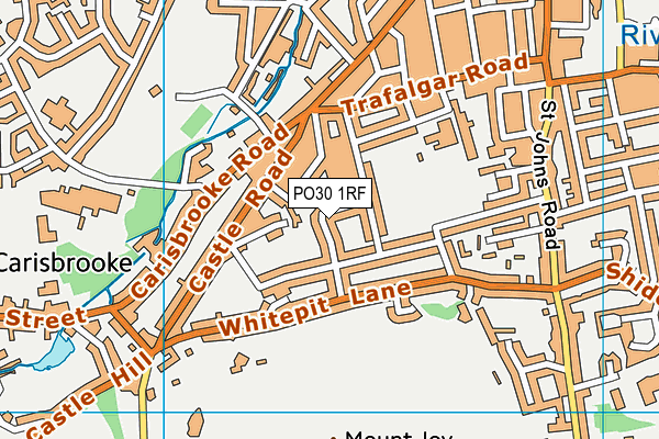 PO30 1RF map - OS VectorMap District (Ordnance Survey) PO30 1RF map - OS VectorMap District (Ordnance Survey)