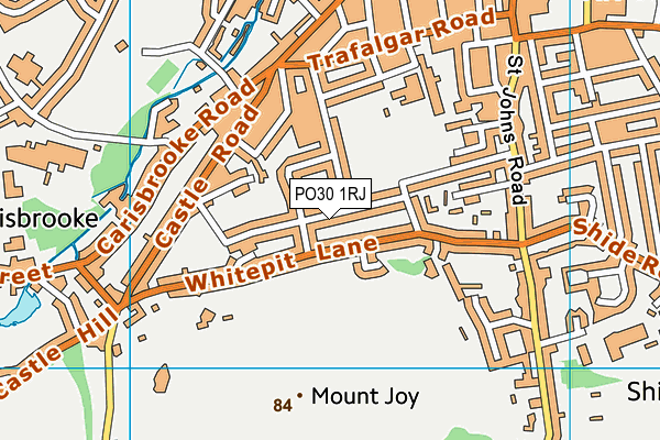 PO30 1RJ map - OS VectorMap District (Ordnance Survey) PO30 1RJ map - OS VectorMap District (Ordnance Survey)