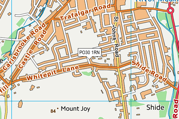 PO30 1RN map - OS VectorMap District (Ordnance Survey) PO30 1RN map - OS VectorMap District (Ordnance Survey)