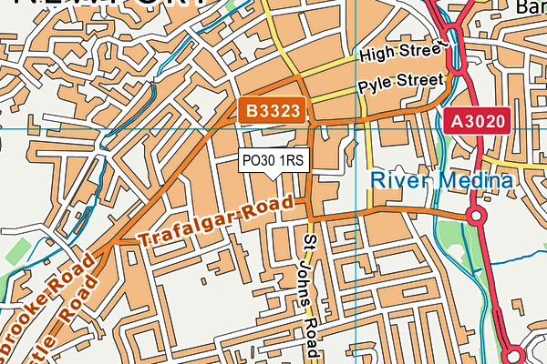 PO30 1RS map - OS VectorMap District (Ordnance Survey) PO30 1RS map - OS VectorMap District (Ordnance Survey)