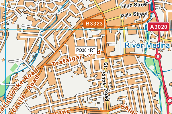 PO30 1RT map - OS VectorMap District (Ordnance Survey) PO30 1RT map - OS VectorMap District (Ordnance Survey)