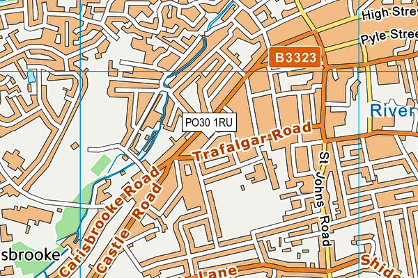 PO30 1RU map - OS VectorMap District (Ordnance Survey) PO30 1RU map - OS VectorMap District (Ordnance Survey)