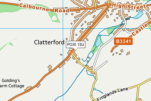 PO30 1SU map - OS VectorMap District (Ordnance Survey) PO30 1SU map - OS VectorMap District (Ordnance Survey)