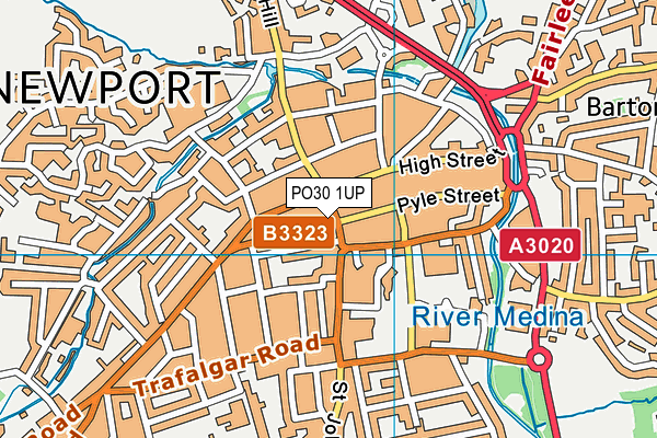 PO30 1UP map - OS VectorMap District (Ordnance Survey) PO30 1UP map - OS VectorMap District (Ordnance Survey)