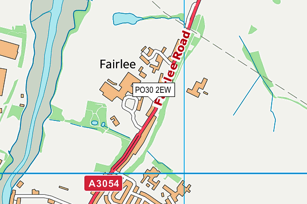 PO30 2EW map - OS VectorMap District (Ordnance Survey) PO30 2EW map - OS VectorMap District (Ordnance Survey)