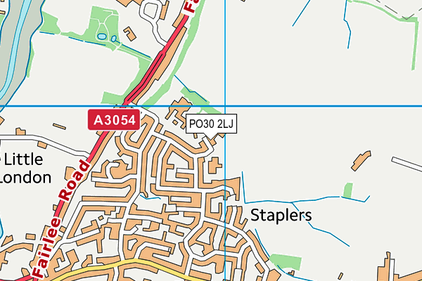 PO30 2LJ map - OS VectorMap District (Ordnance Survey) PO30 2LJ map - OS VectorMap District (Ordnance Survey)