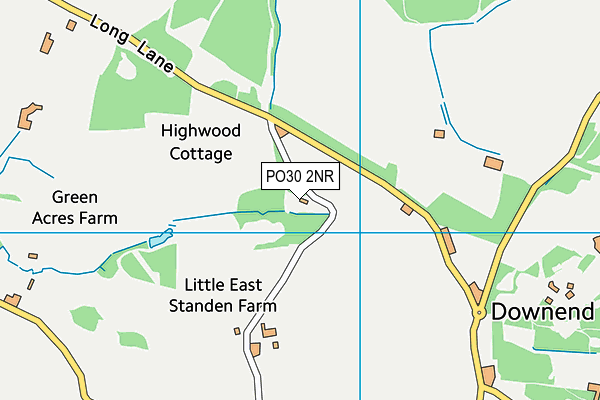 PO30 2NR map - OS VectorMap District (Ordnance Survey) PO30 2NR map - OS VectorMap District (Ordnance Survey)