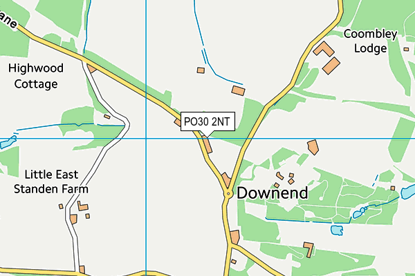 PO30 2NT map - OS VectorMap District (Ordnance Survey) PO30 2NT map - OS VectorMap District (Ordnance Survey)