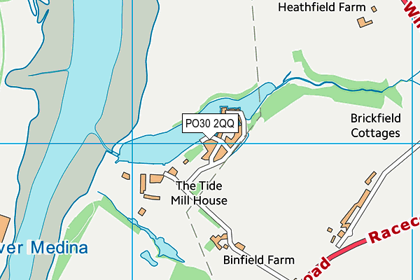PO30 2QQ map - OS VectorMap District (Ordnance Survey) PO30 2QQ map - OS VectorMap District (Ordnance Survey)