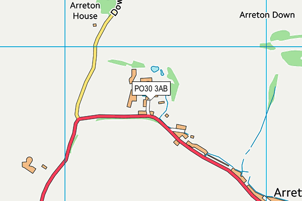 PO30 3AB map - OS VectorMap District (Ordnance Survey) PO30 3AB map - OS VectorMap District (Ordnance Survey)