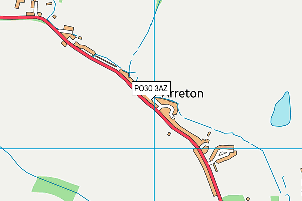 PO30 3AZ map - OS VectorMap District (Ordnance Survey) PO30 3AZ map - OS VectorMap District (Ordnance Survey)