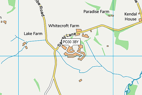 PO30 3BY map - OS VectorMap District (Ordnance Survey) PO30 3BY map - OS VectorMap District (Ordnance Survey)