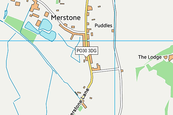 PO30 3DG map - OS VectorMap District (Ordnance Survey) PO30 3DG map - OS VectorMap District (Ordnance Survey)