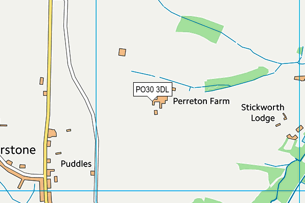 PO30 3DL map - OS VectorMap District (Ordnance Survey) PO30 3DL map - OS VectorMap District (Ordnance Survey)