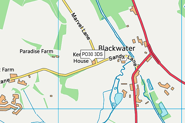 PO30 3DS map - OS VectorMap District (Ordnance Survey) PO30 3DS map - OS VectorMap District (Ordnance Survey)