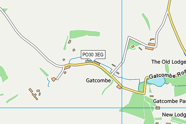 PO30 3EG map - OS VectorMap District (Ordnance Survey) PO30 3EG map - OS VectorMap District (Ordnance Survey)