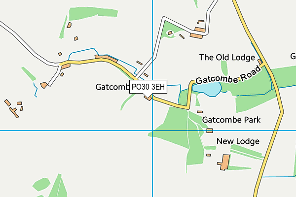 PO30 3EH map - OS VectorMap District (Ordnance Survey) PO30 3EH map - OS VectorMap District (Ordnance Survey)