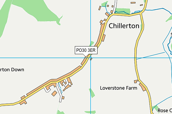 PO30 3ER map - OS VectorMap District (Ordnance Survey) PO30 3ER map - OS VectorMap District (Ordnance Survey)