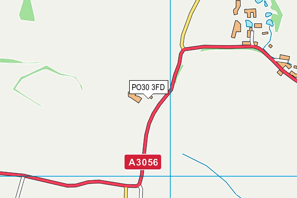 PO30 3FD map - OS VectorMap District (Ordnance Survey) PO30 3FD map - OS VectorMap District (Ordnance Survey)