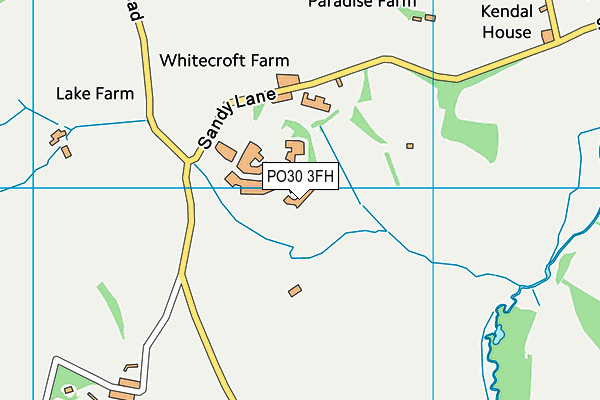 PO30 3FH map - OS VectorMap District (Ordnance Survey) PO30 3FH map - OS VectorMap District (Ordnance Survey)